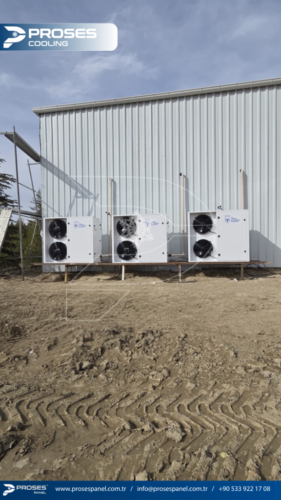 Elazığ Anahtar Teslim Soğuk Oda Projemiz  Faaliyete Geçmiştir.